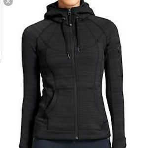 Athleta strength hoodie size small dark grey